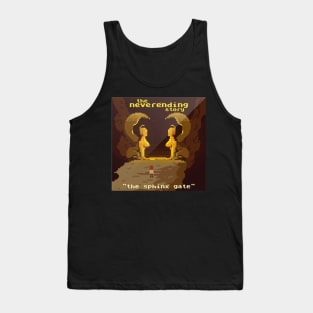 The Sphinx Gate 80s Video Game Fan Art Tank Top